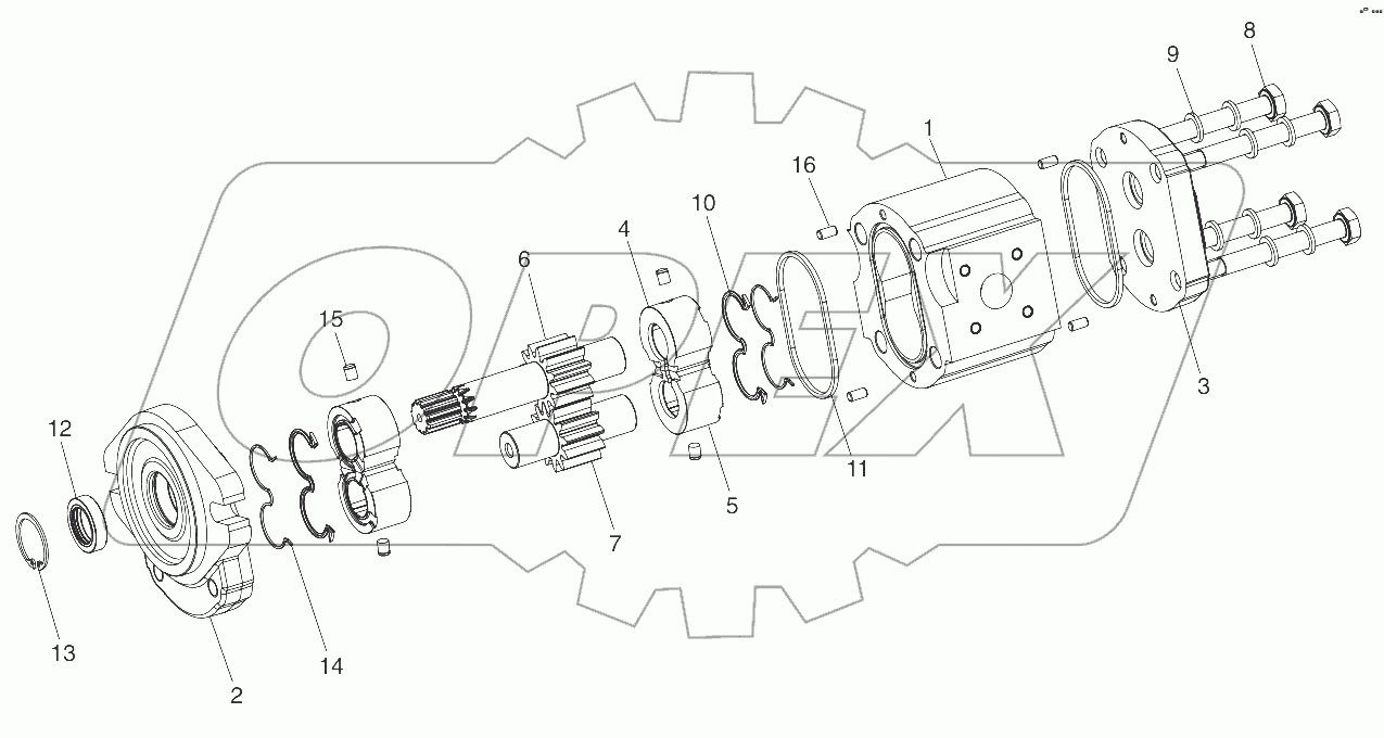  D515060 PUMP - HYDRAULICS