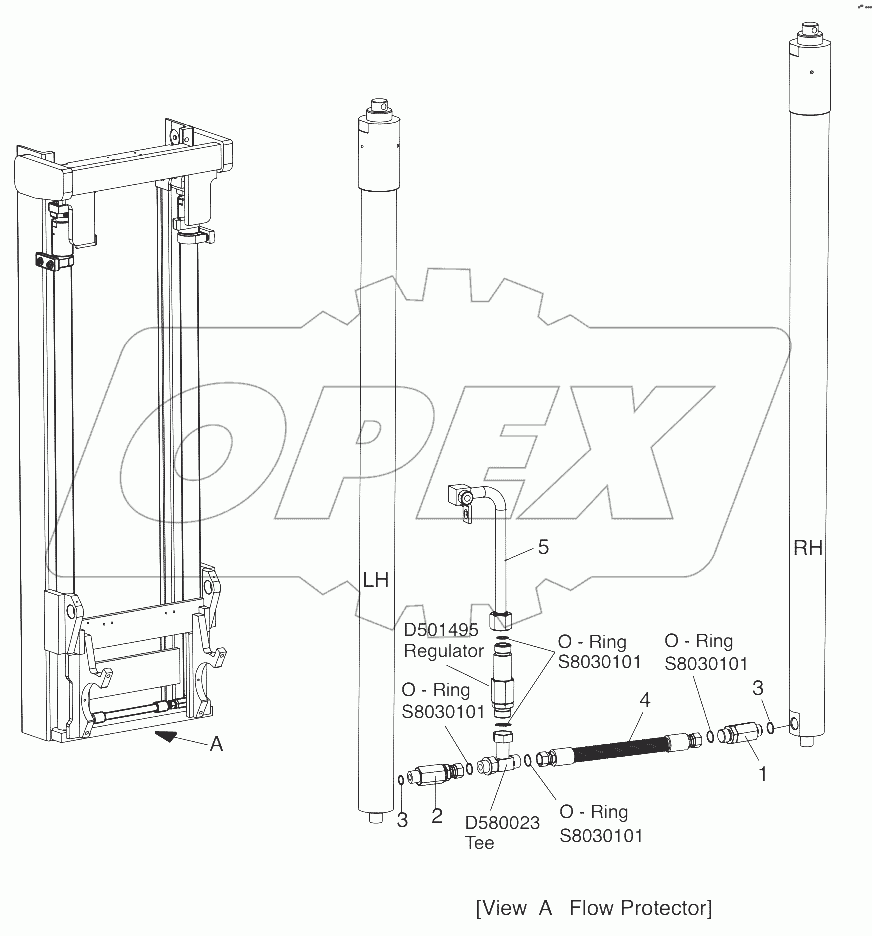  620101-00396 CHANGEOVER AR. - FOLW PROTECTOR