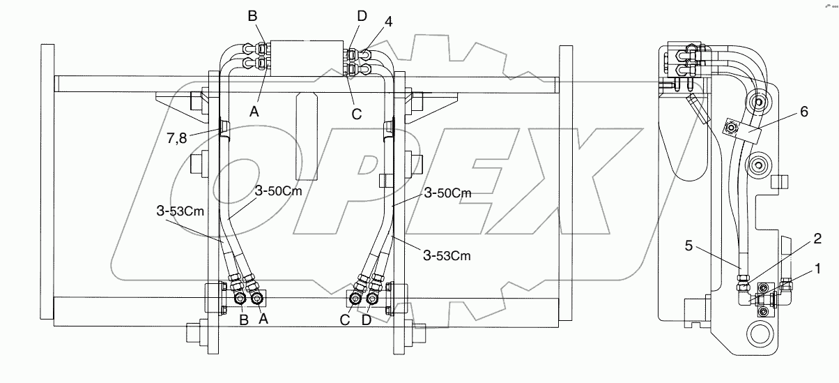  D871216 LINES GP - CARRIAGE - STD