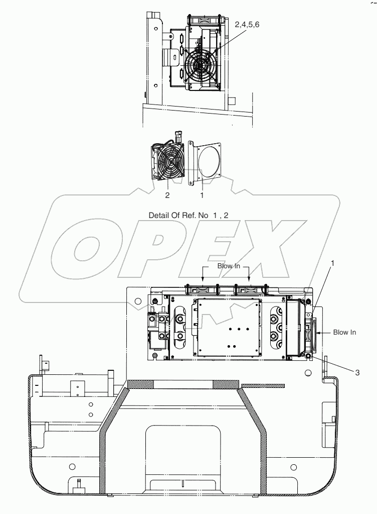  300724-00002 COOLING FAN KIT - CONTROLLER