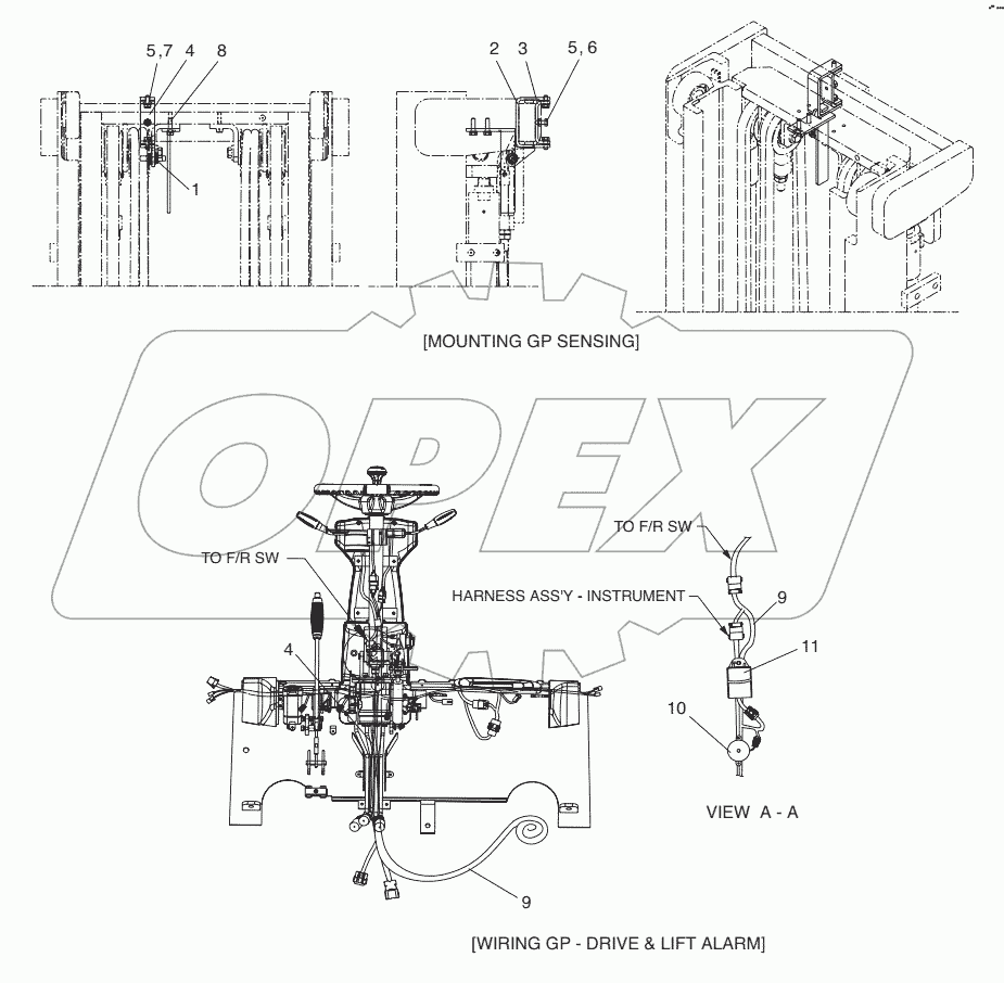  160626-00037 MOUNTING GP - SENSING