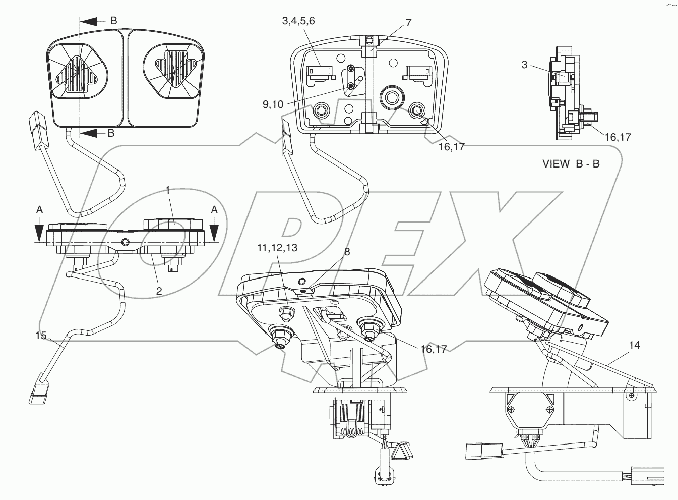  A158833 SWITCH AS - MONO PED
