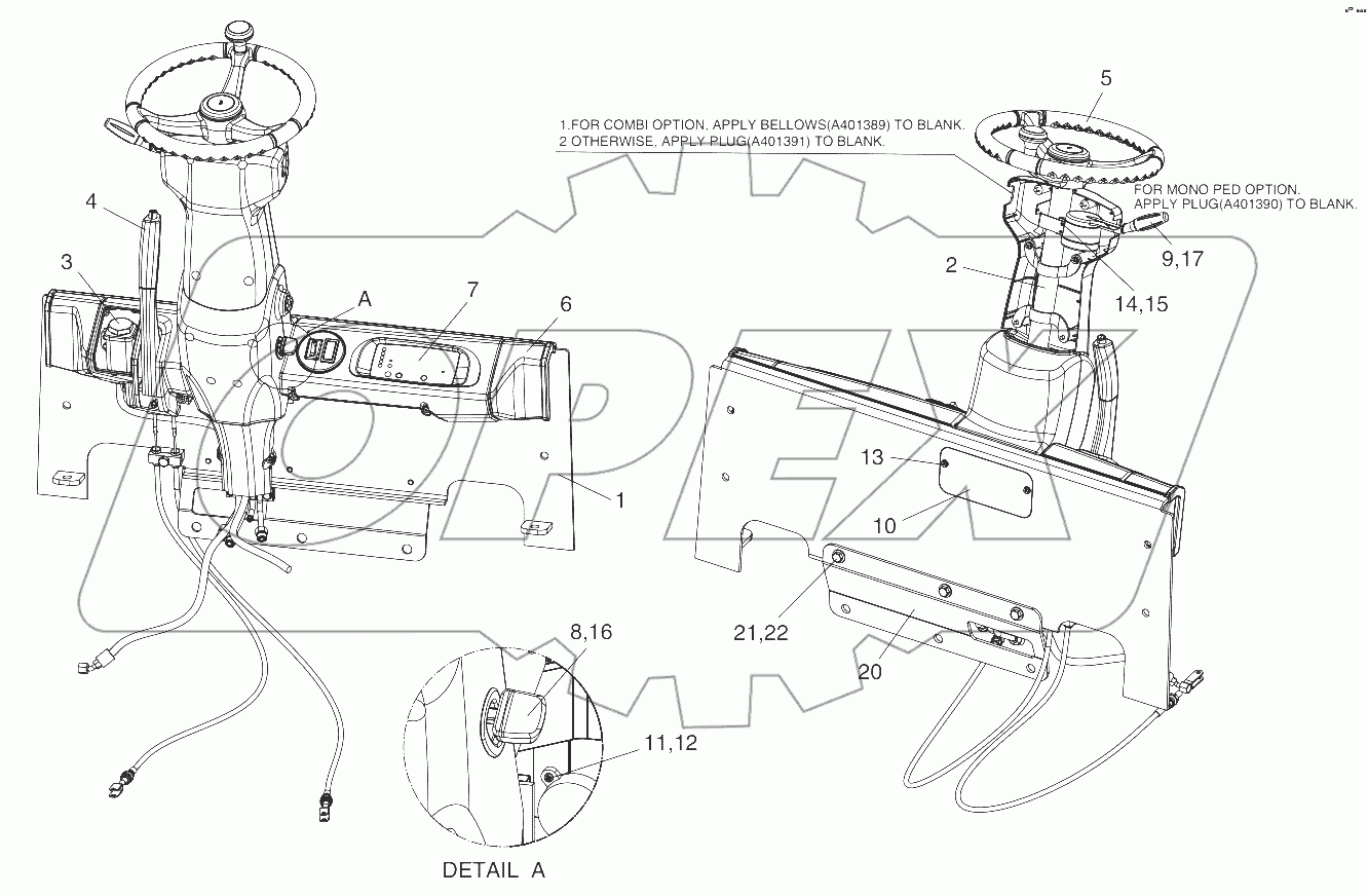  A158760 FRONT COCKPIT UNIT - BASIC