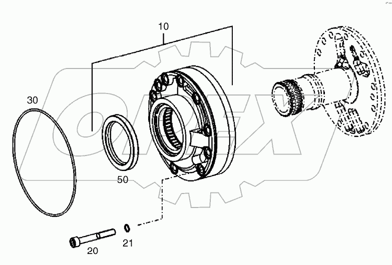  PRESSURE OIL PUMP-TRANSMISSION