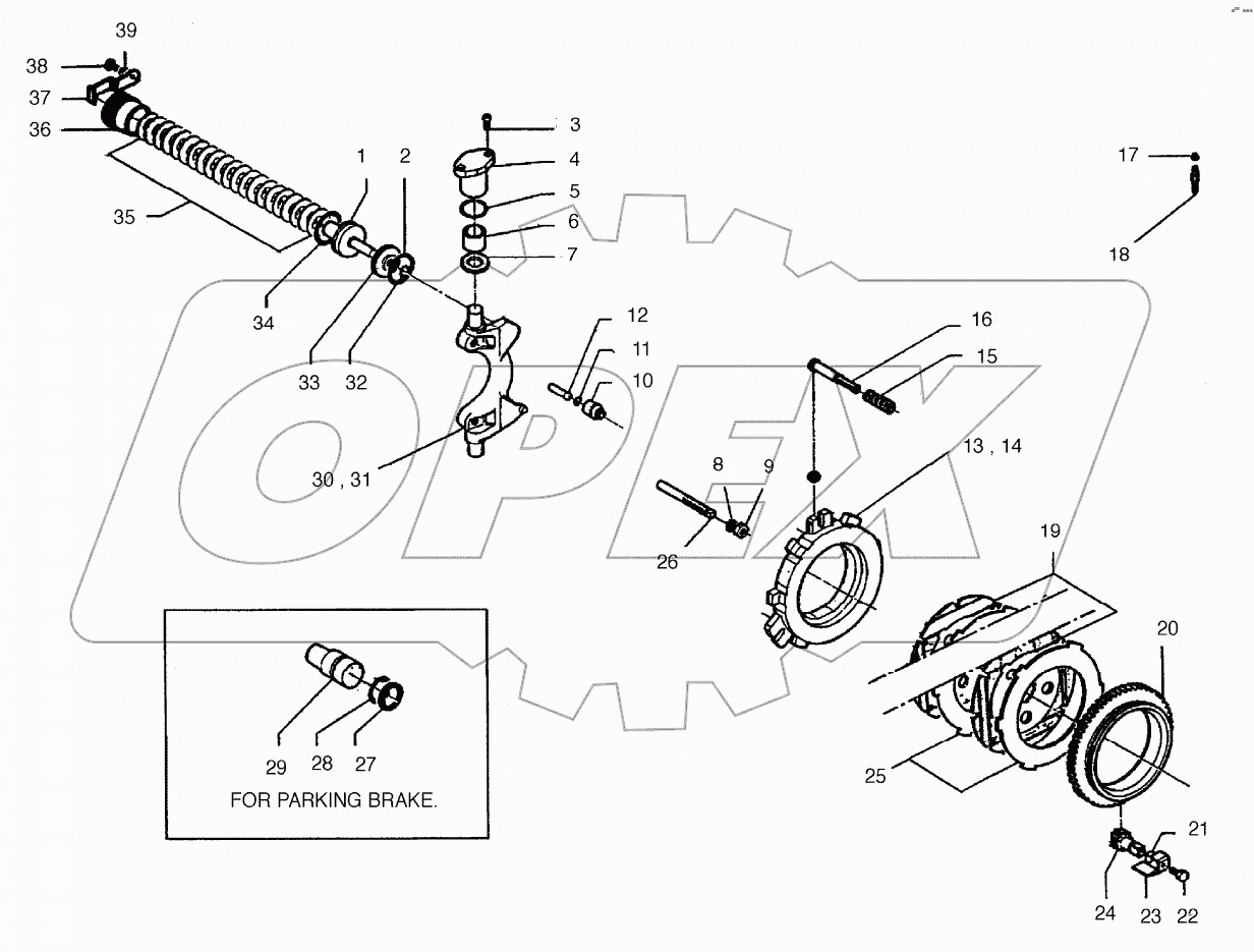  FRONT AXLE BRAKE