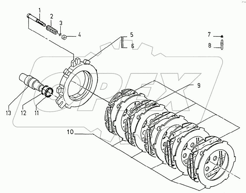  REAR AXLE BRAKE
