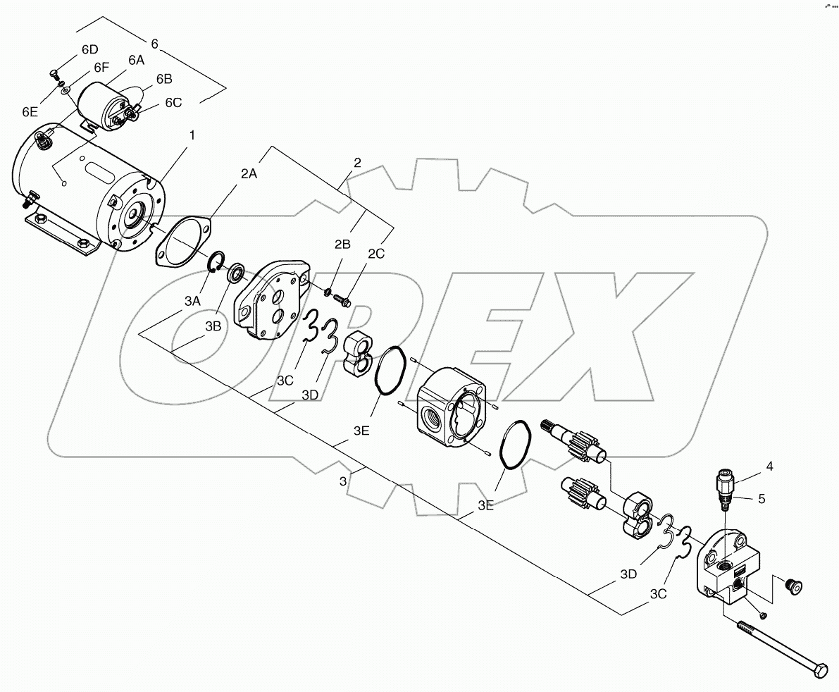  EMERGENCY STEERING PUMP