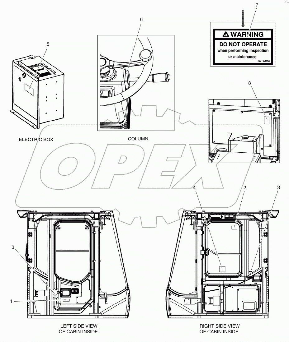  DECAL - CABIN (EUROPE)