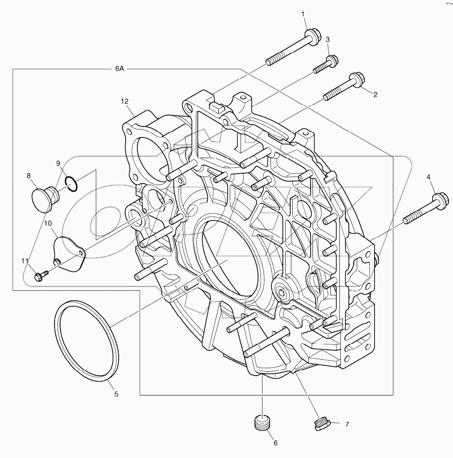  FLYWHEEL HOUSING