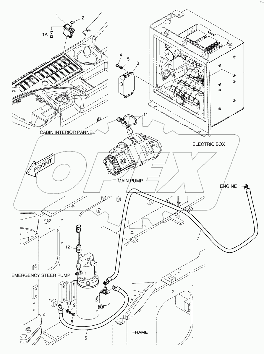  EMERGENCY STEERING-ELECTRIC