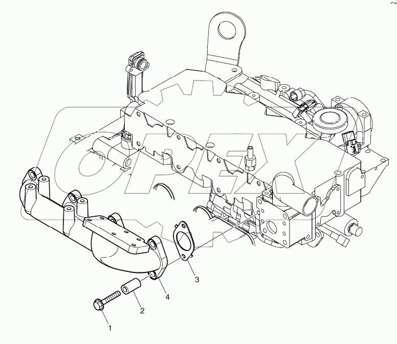  EXHAUST MANIFOLD