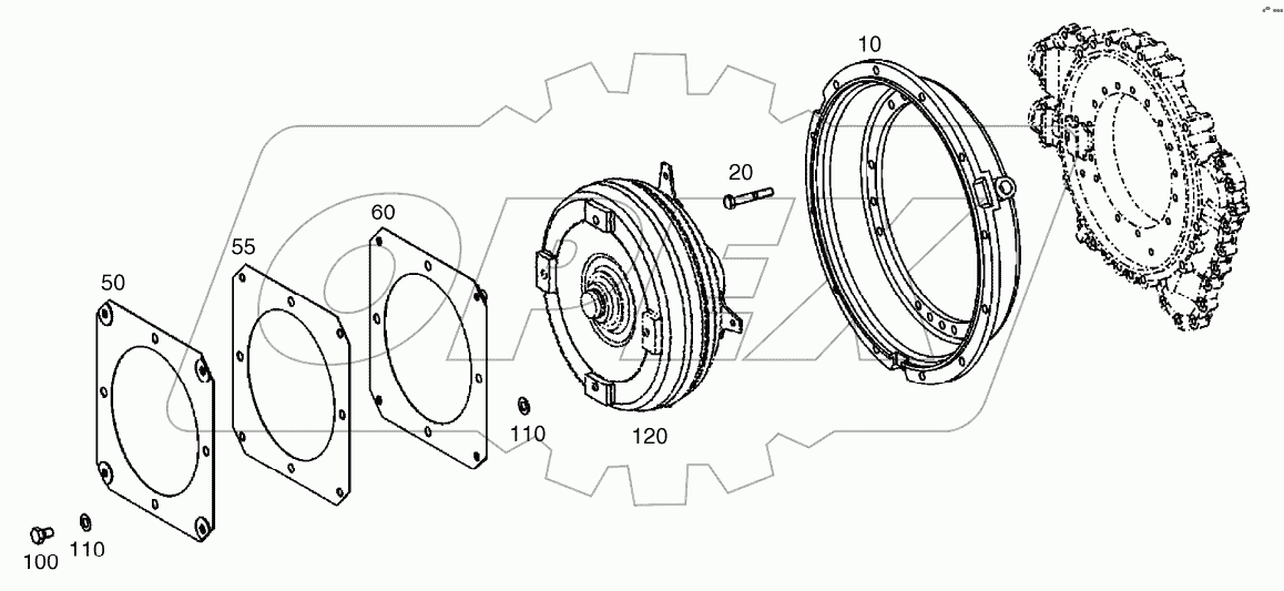  ENGINE CONNECT-TRANSMISSION