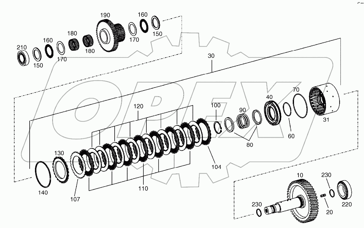  COUPLING K3-TRANSMISSION