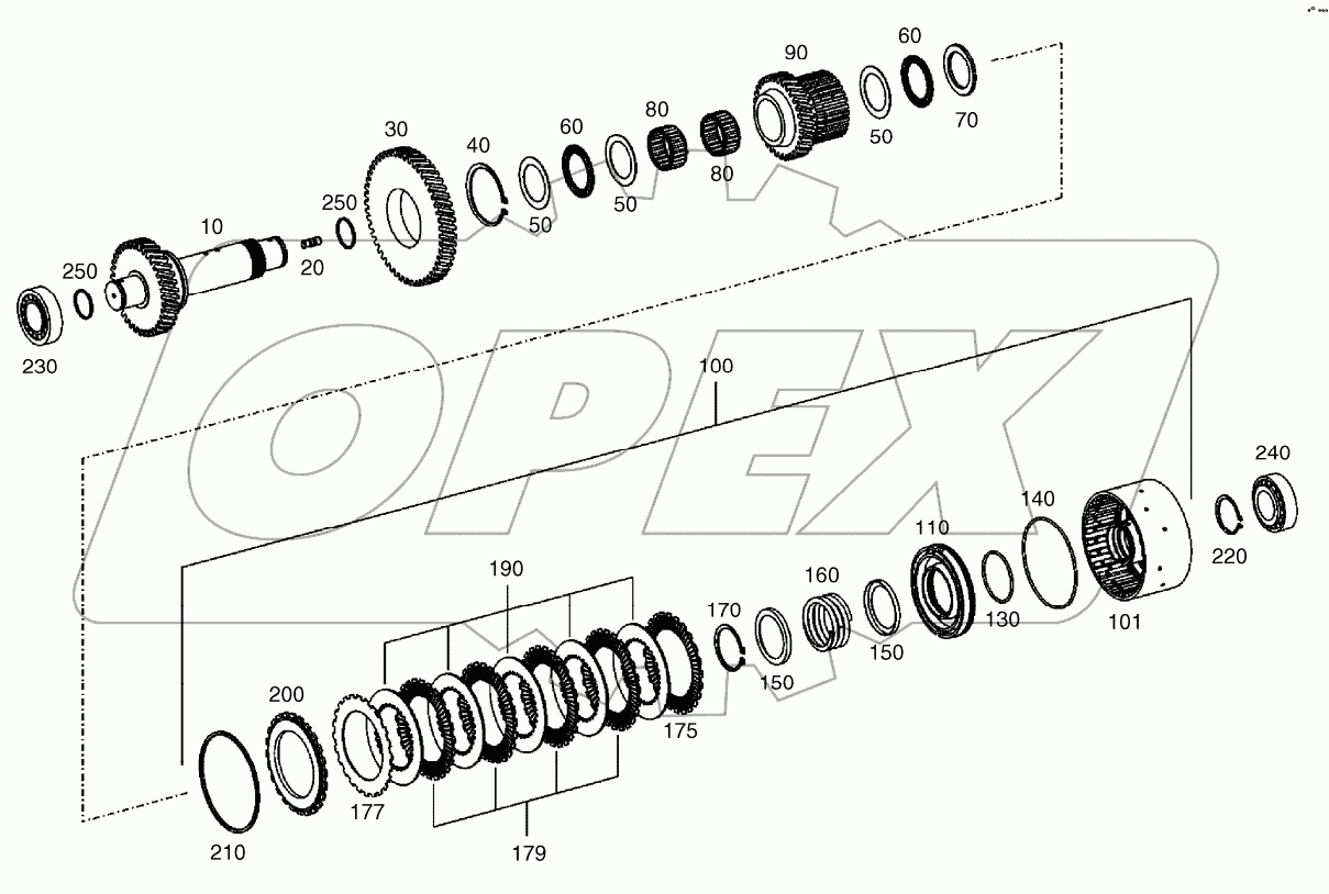  COUPLING K4-TRANSMISSION