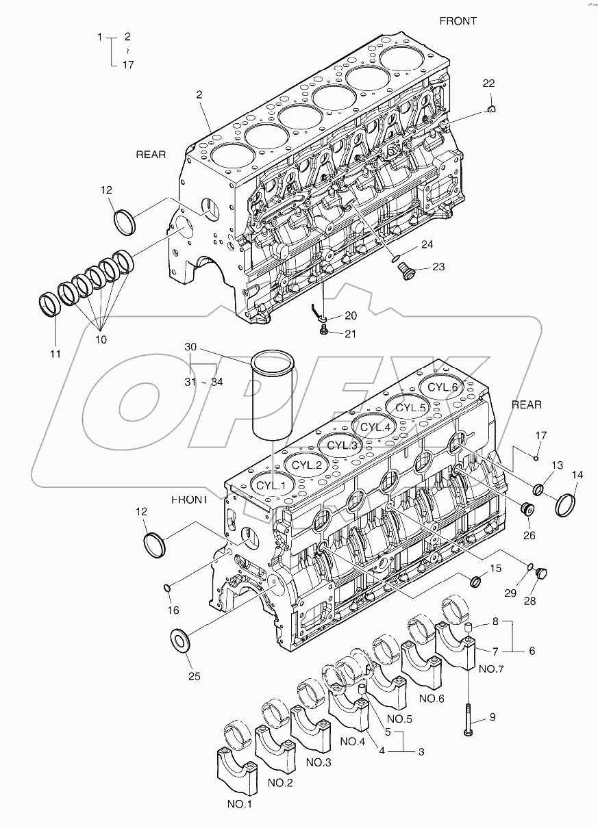 CYLINDER BLOCK