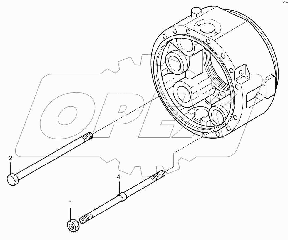  INTERMEDIATE CONNECT - FRONT AXLE