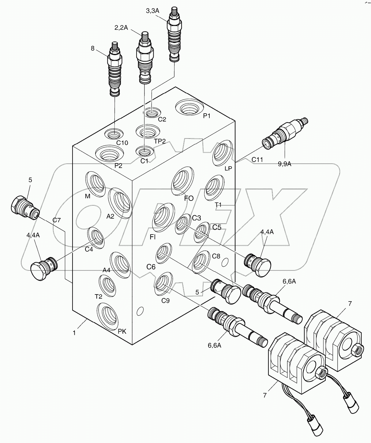  BRAKE & PILOT SUPPLY VALVE