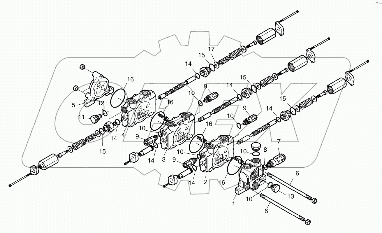  CONTROL VALVE (3-SPOOL)