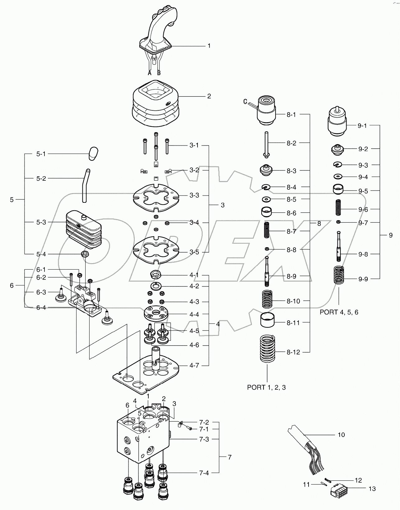  REMOTE CONTROL VALVE - FNR