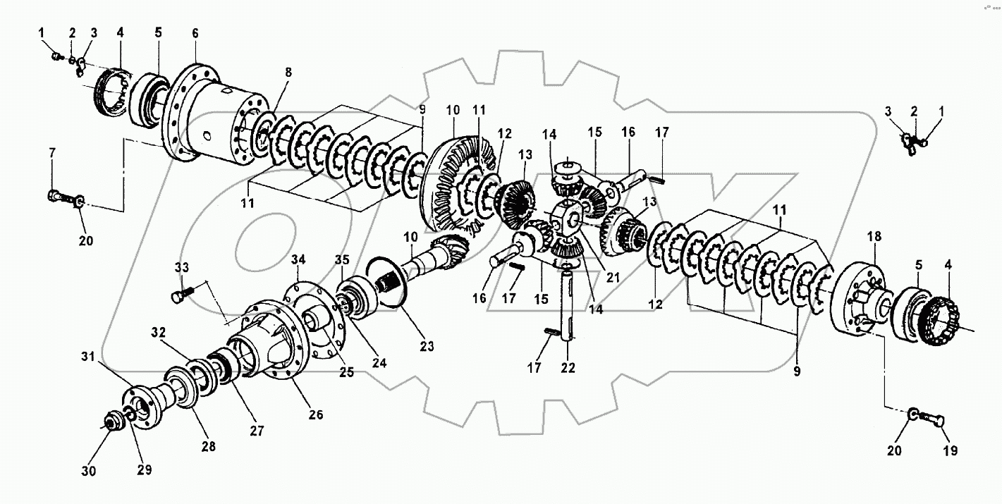  DIFFERENTIAL - REAR AXLE
