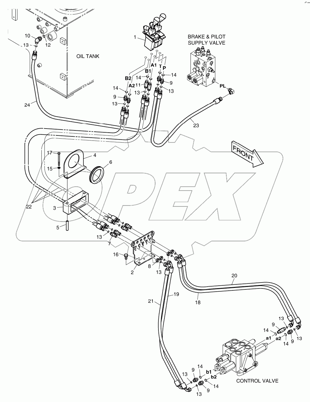  PILOT PIPING - 2 FNR + 2 SPOOL