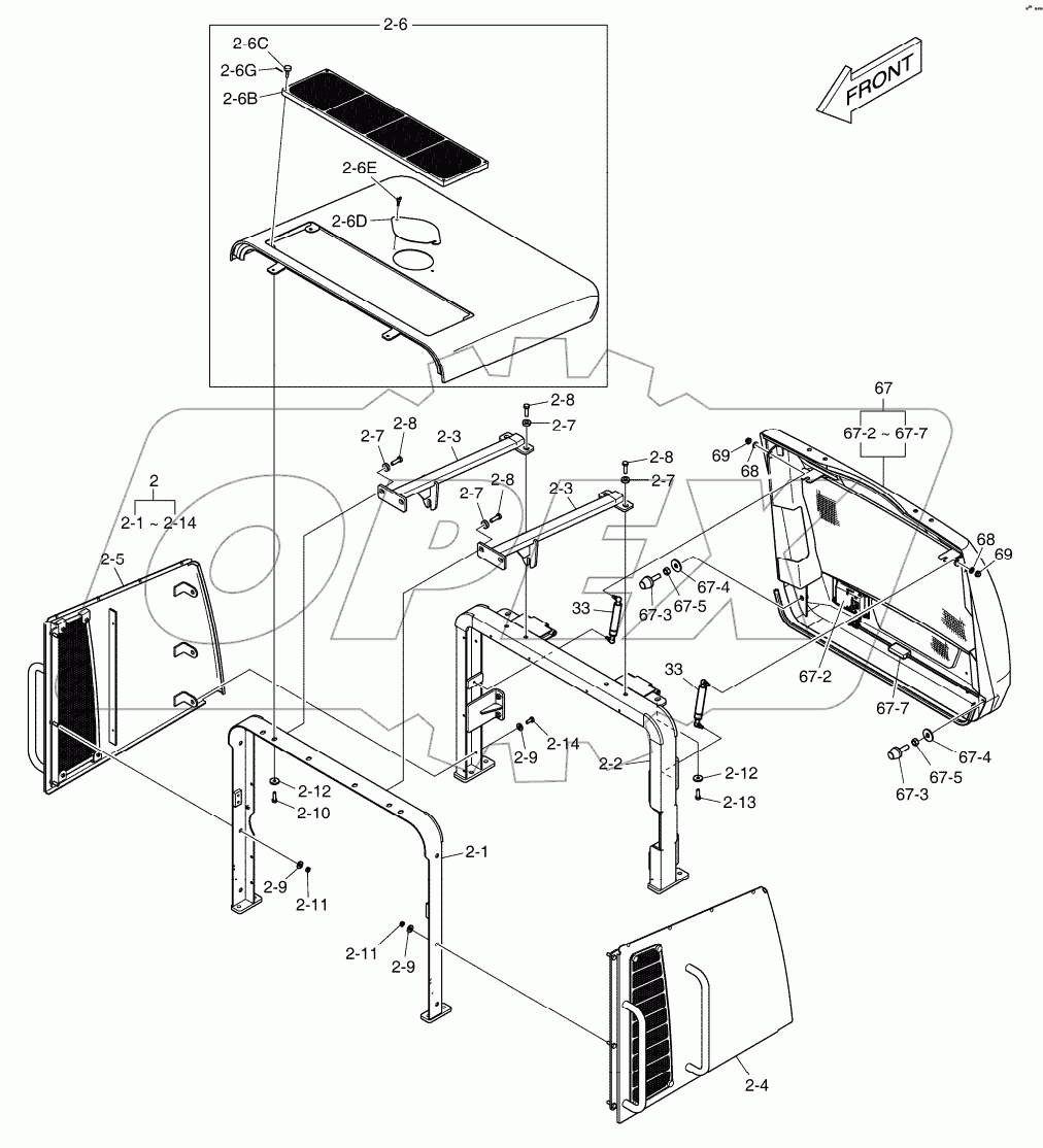  COVER ASSY - CHICAGO