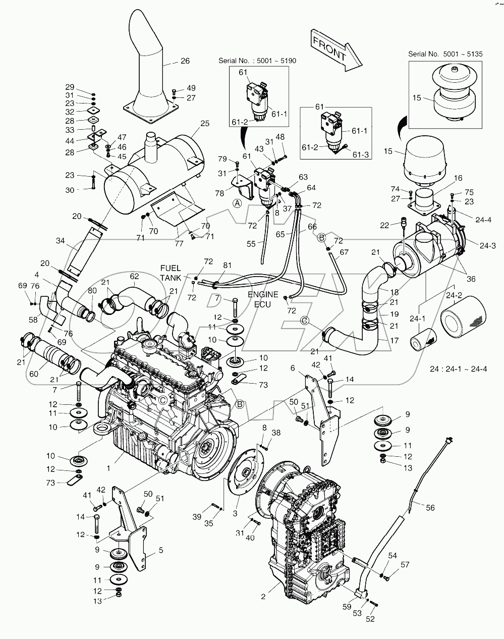  ENGINE MOUNTING