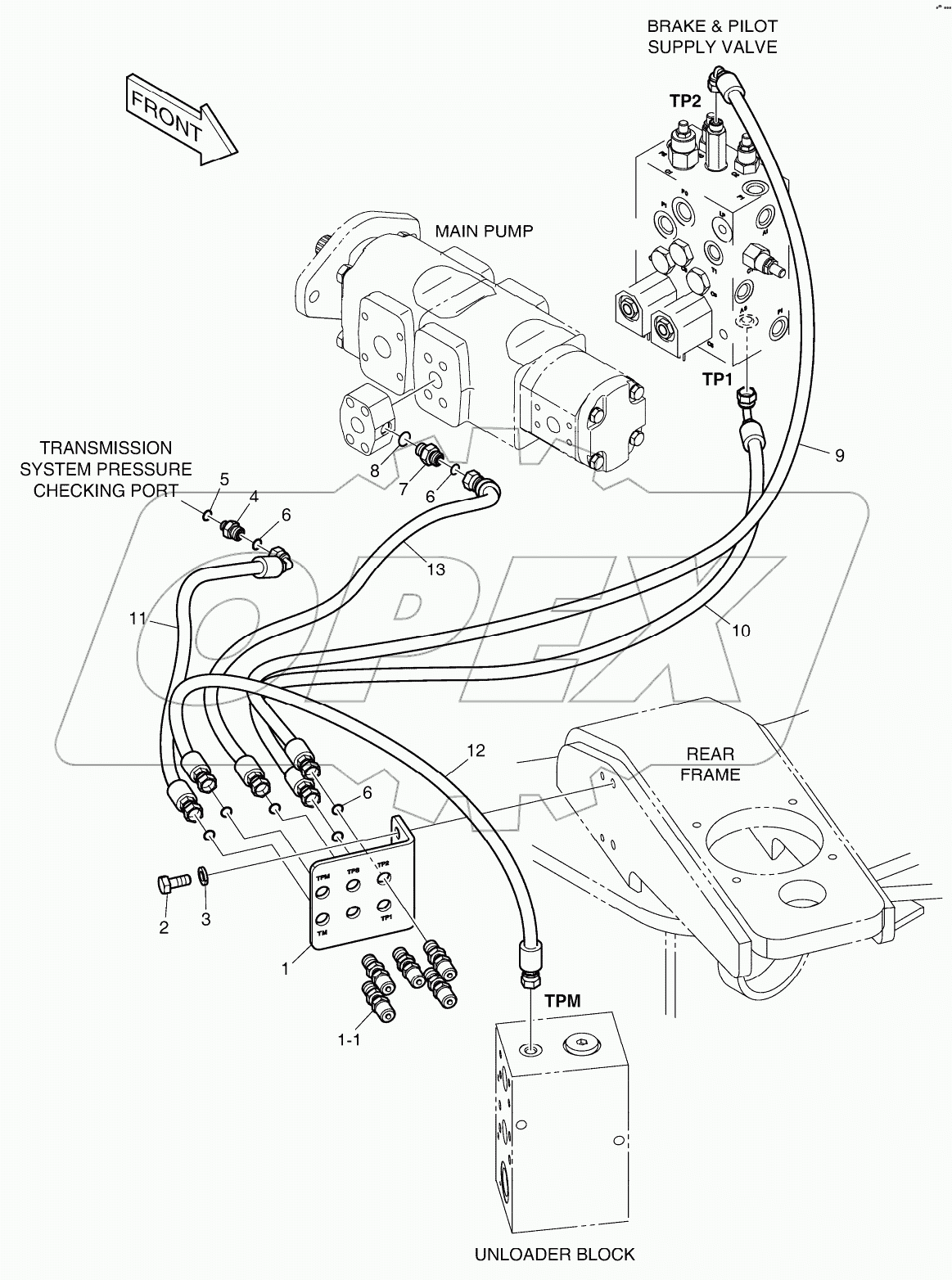  REMOTE PRESS CHECK PIPING