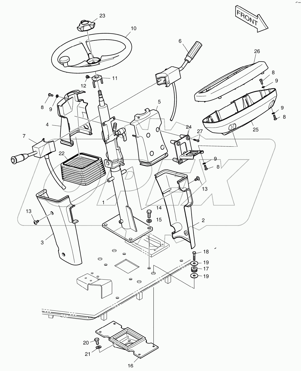  STEERING ASSY