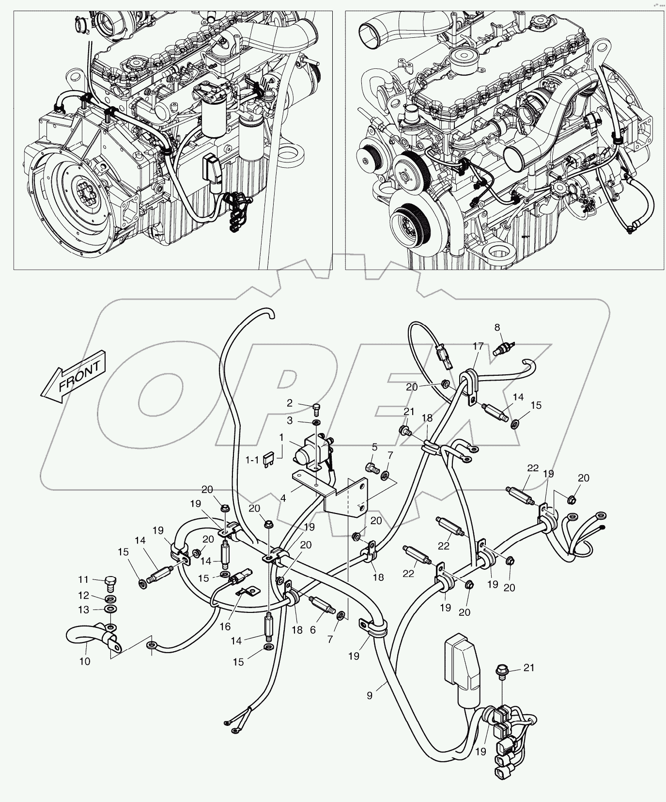  ELECTRIC PARTS - ENGINE