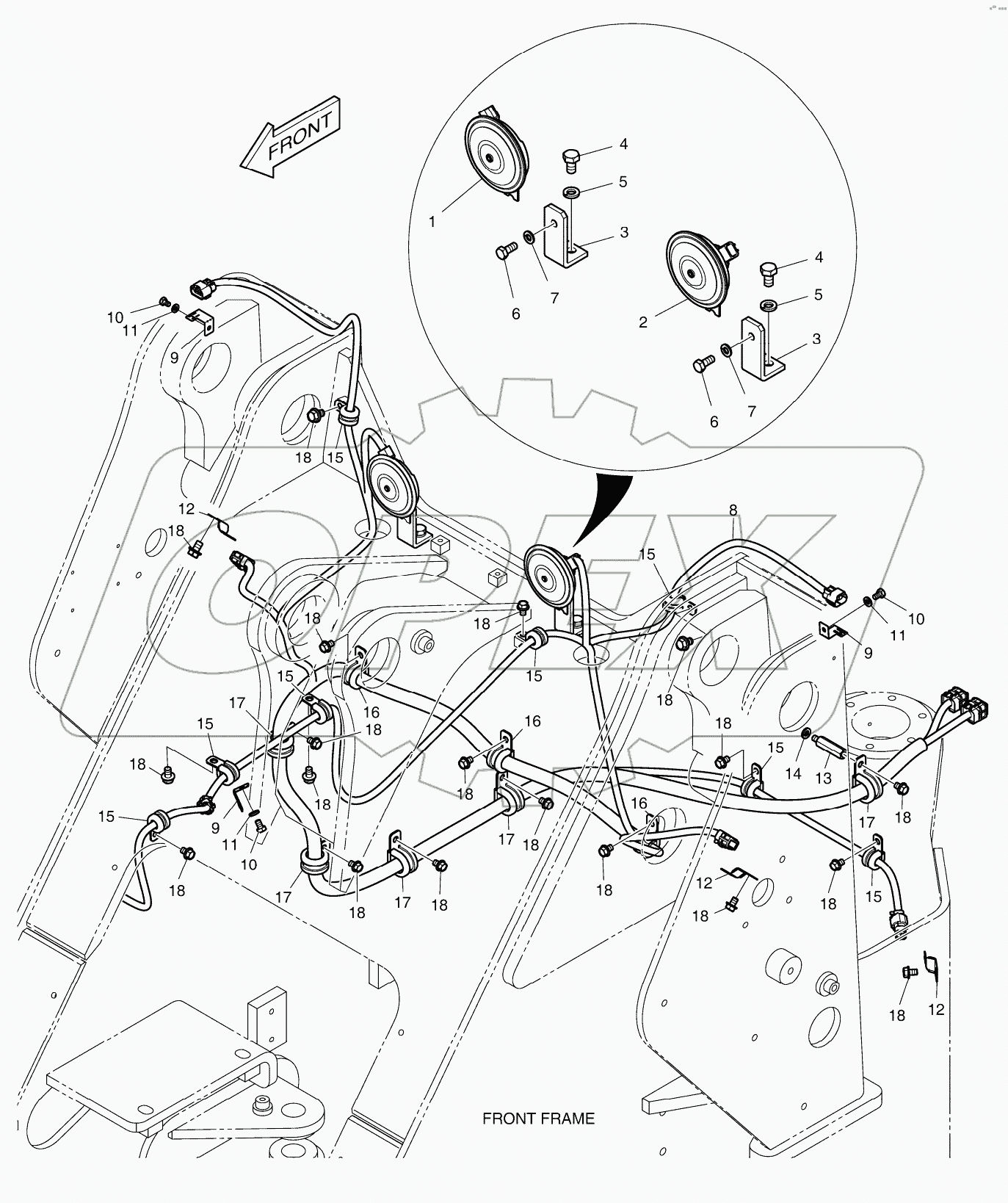  ELECTRIC PARTS (2) - FRONT