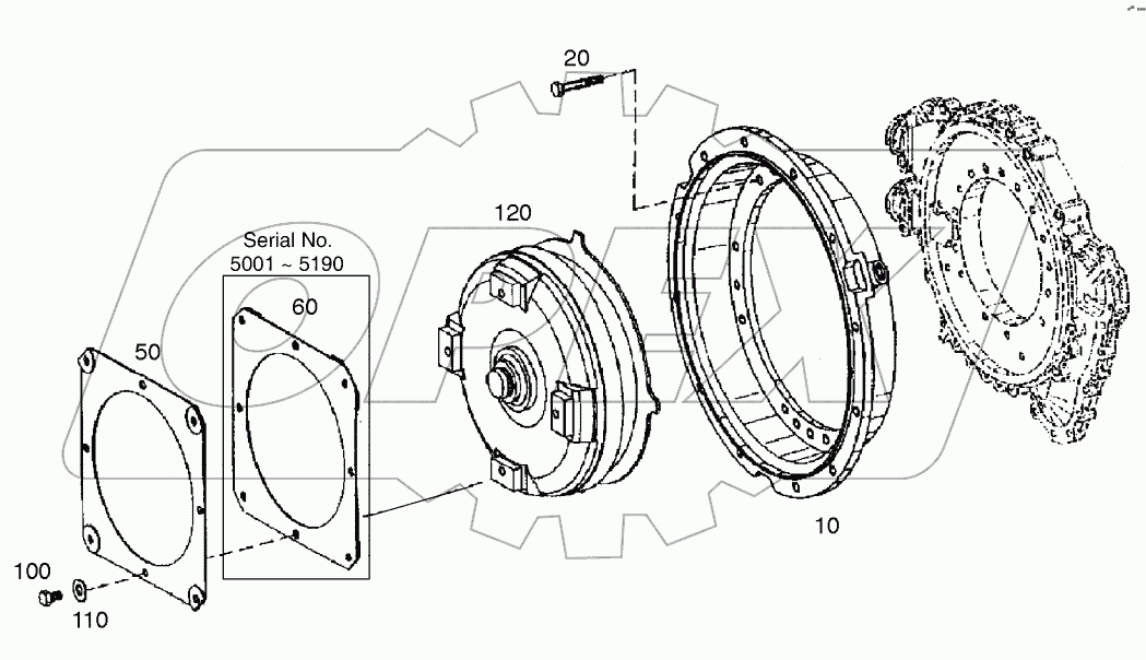  ENGINE CONNECT - TRANSMISSION