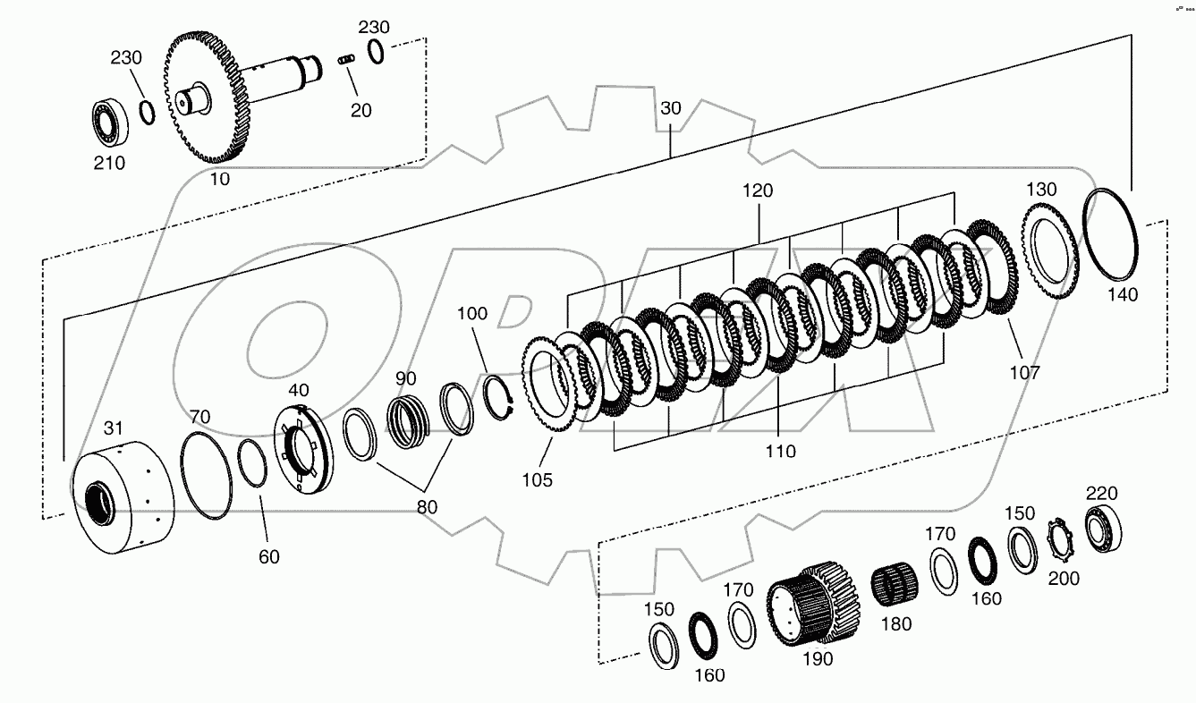  COUPLING K1 - TRANSMISSION
