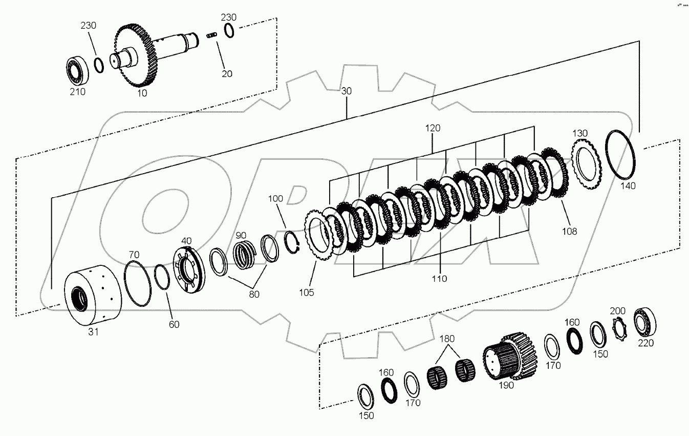  COUPLING K2 - TRANSMISSION