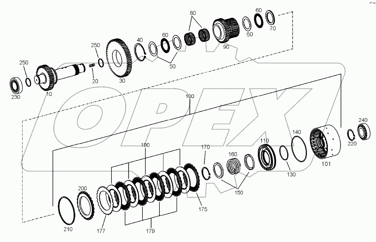  COUPLING K4 - TRANSMISSION