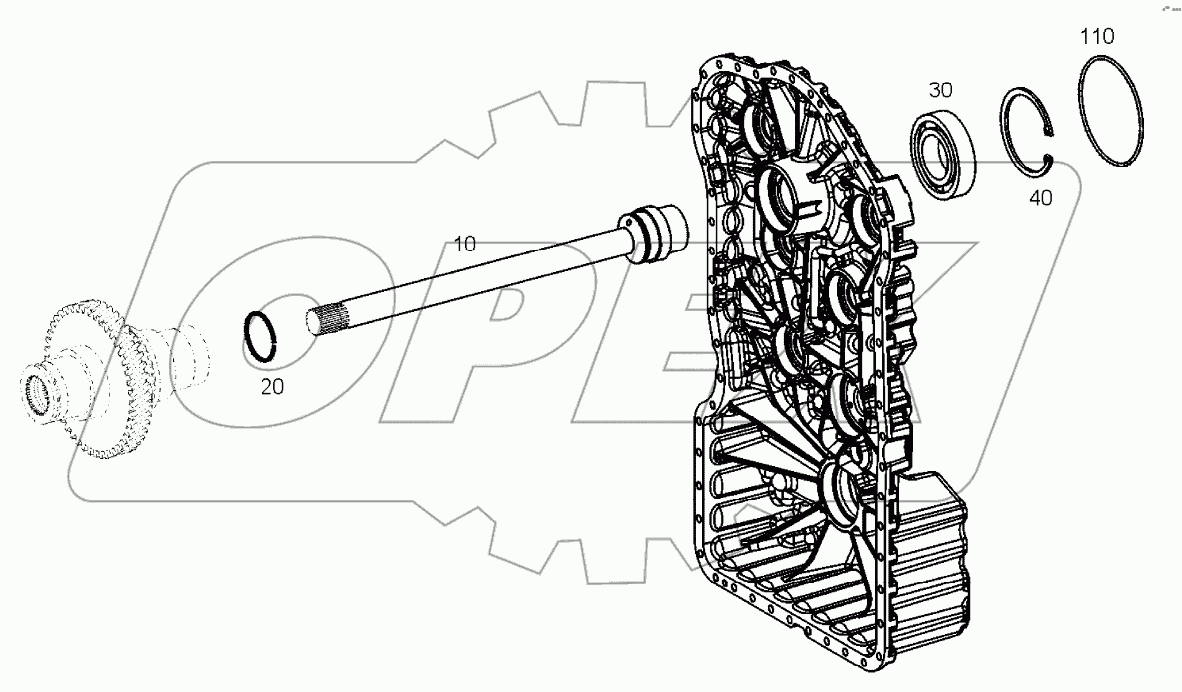  POWER TAKE OFF - TRANSMISSION
