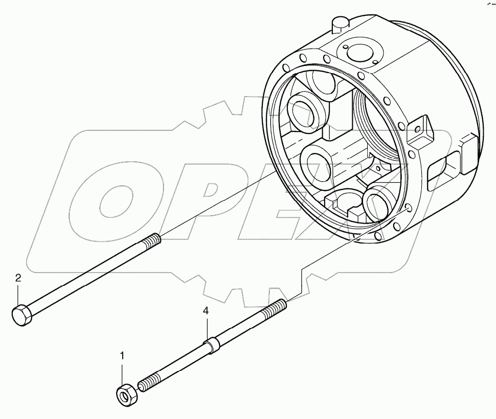  INTERMEDIATE CONNECT - FRONT AXLE