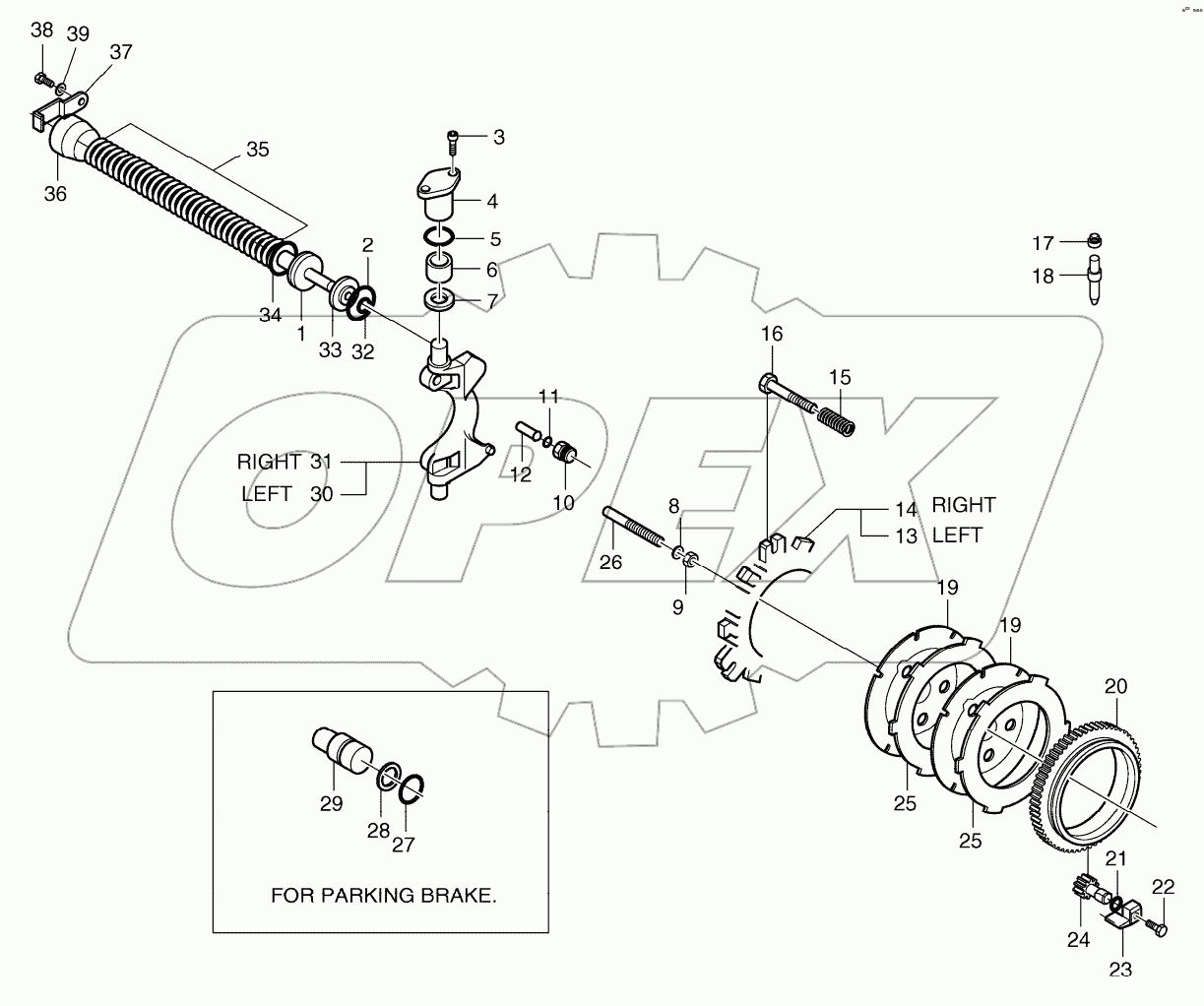  BRAKE - FRONT AXLE