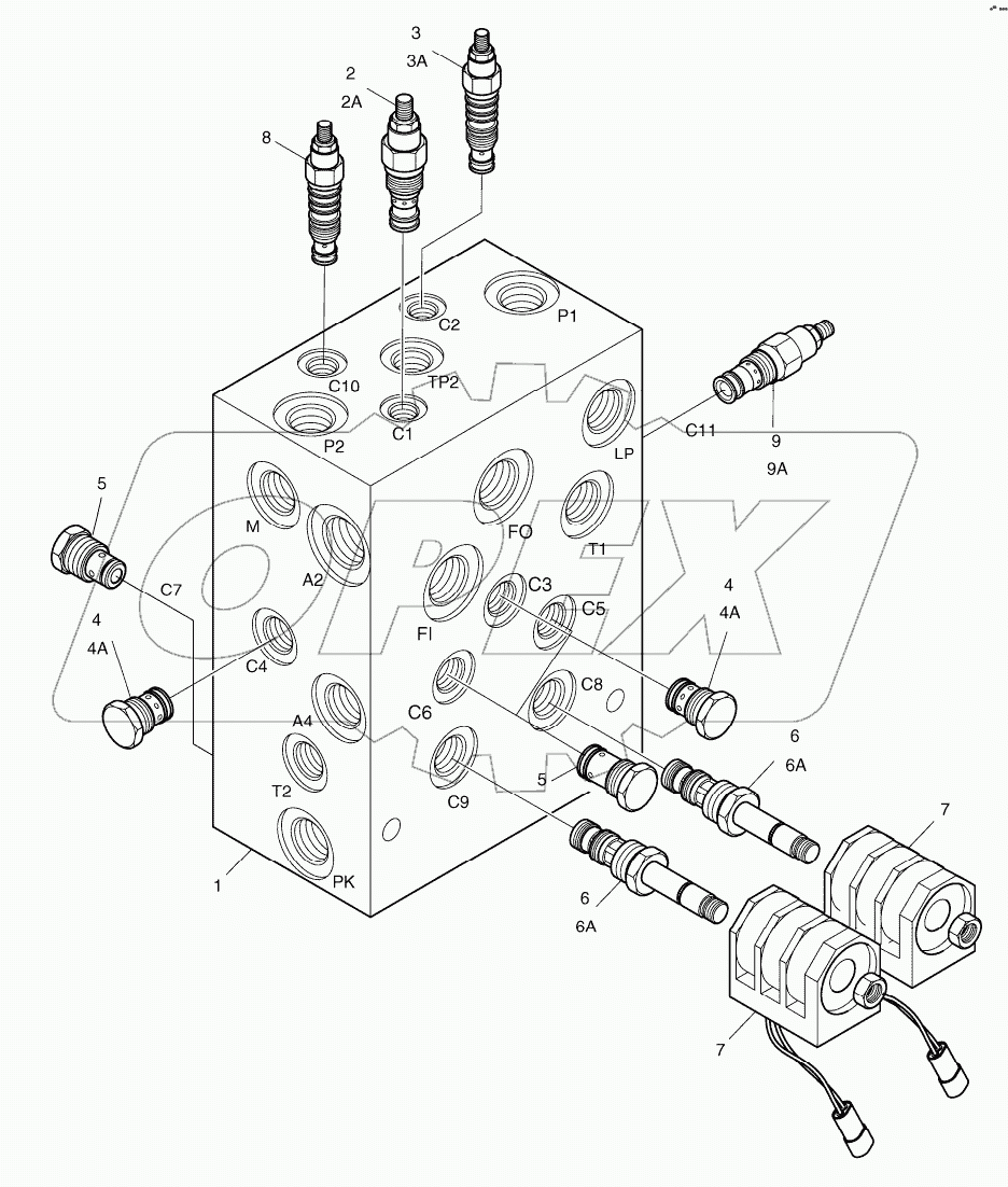  BRAKE & PILOT SUPPLY VALVE