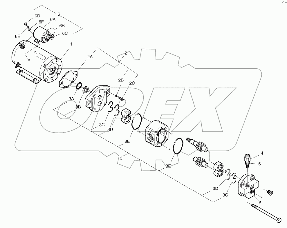  EMERGENCY STEERING PUMP