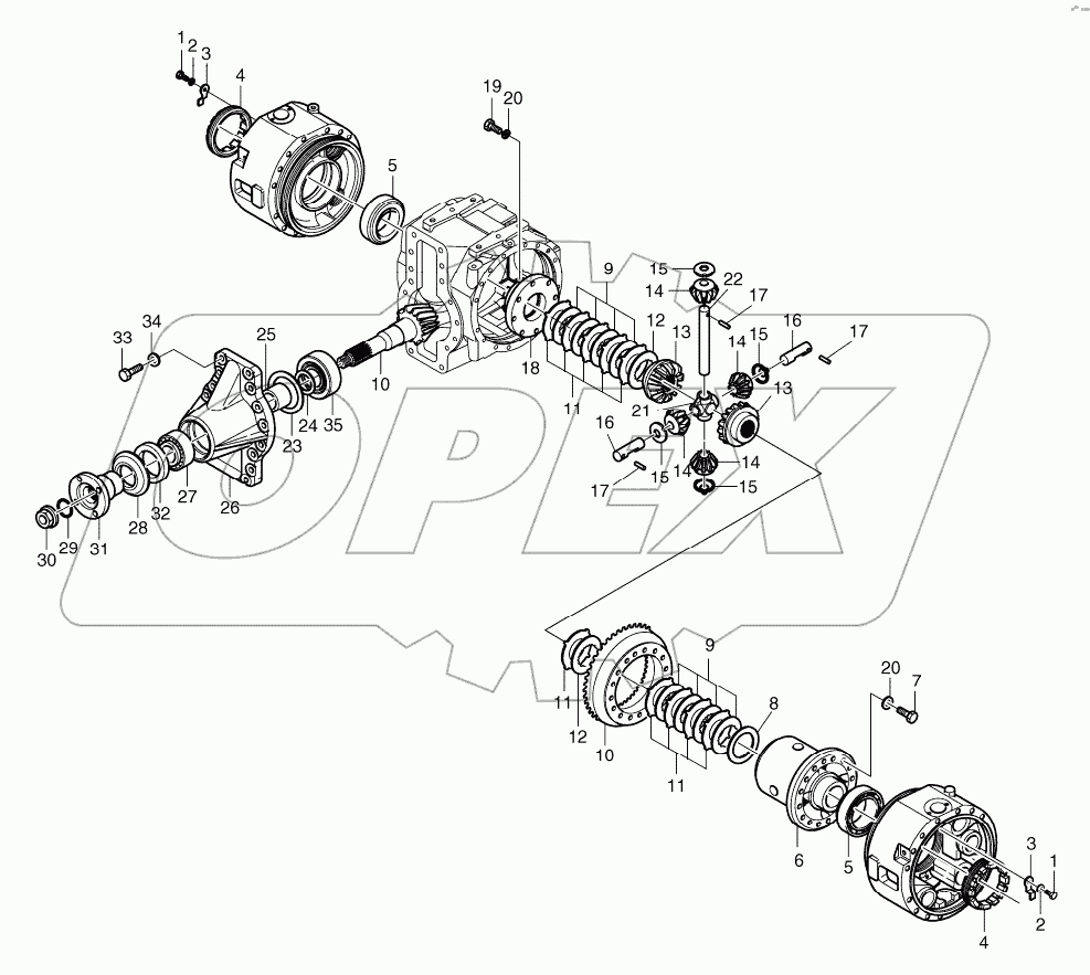  DIFFERENTIAL-FRONT AXLE