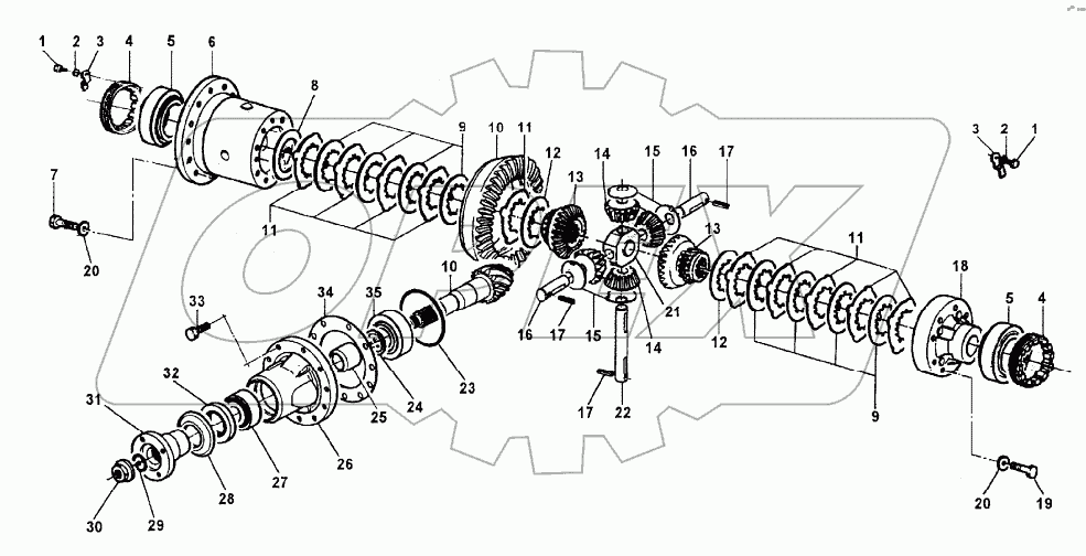  DIFFERENTIAL - REAR AXLE