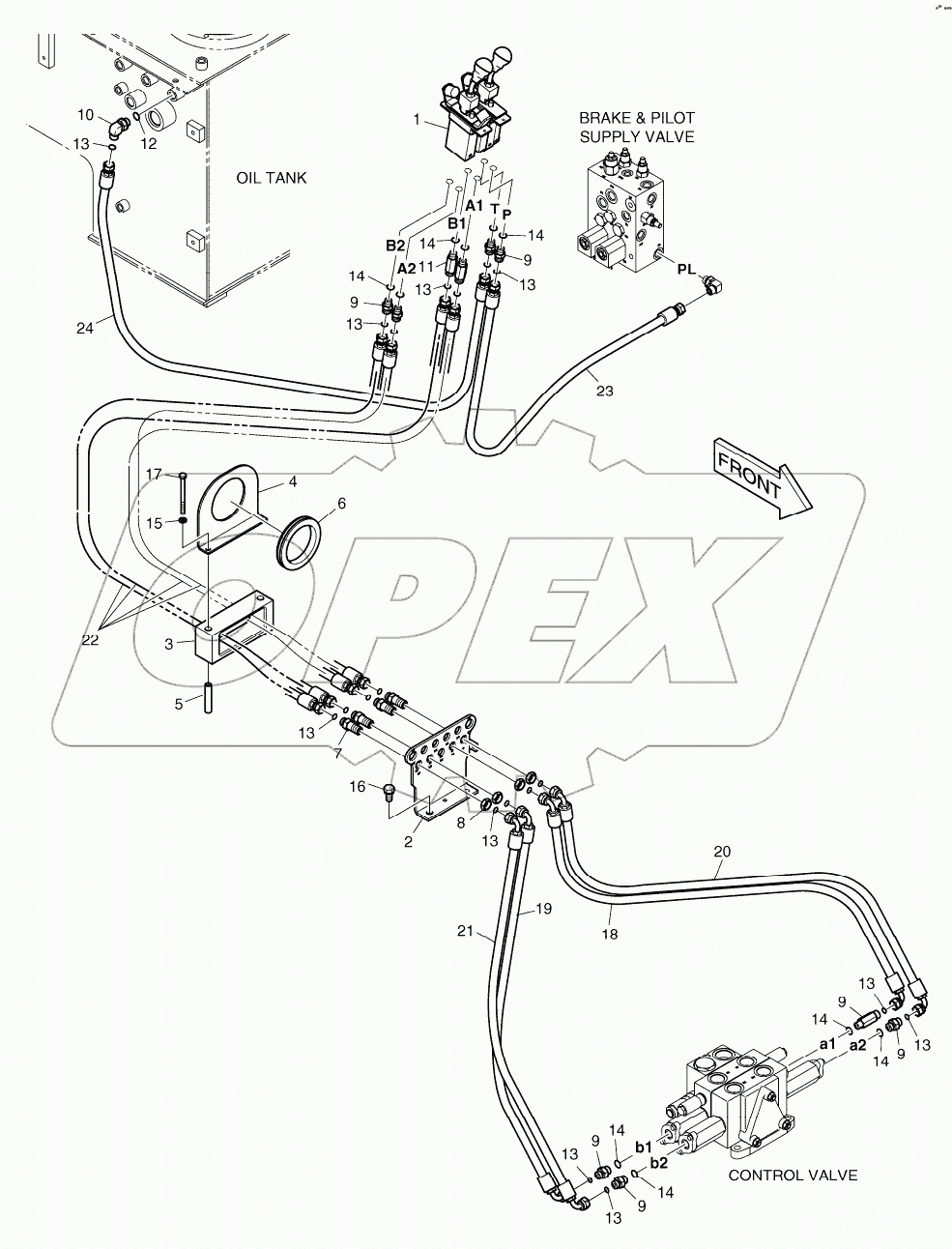  PILOT PIPING - 2 FNR + 2 SPOOL