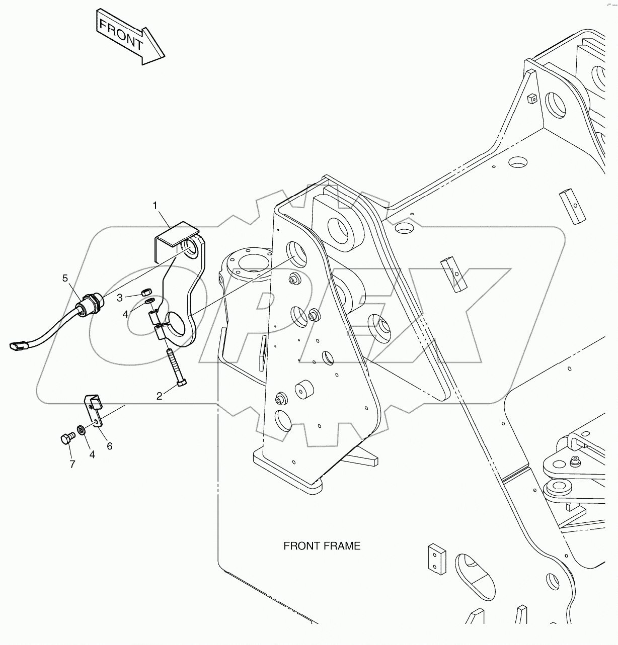  ARM FLOAT KICK OUT ASSY