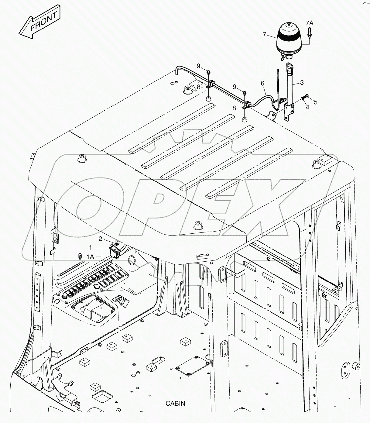  ROTATING BEACON - HOMOLOGATION