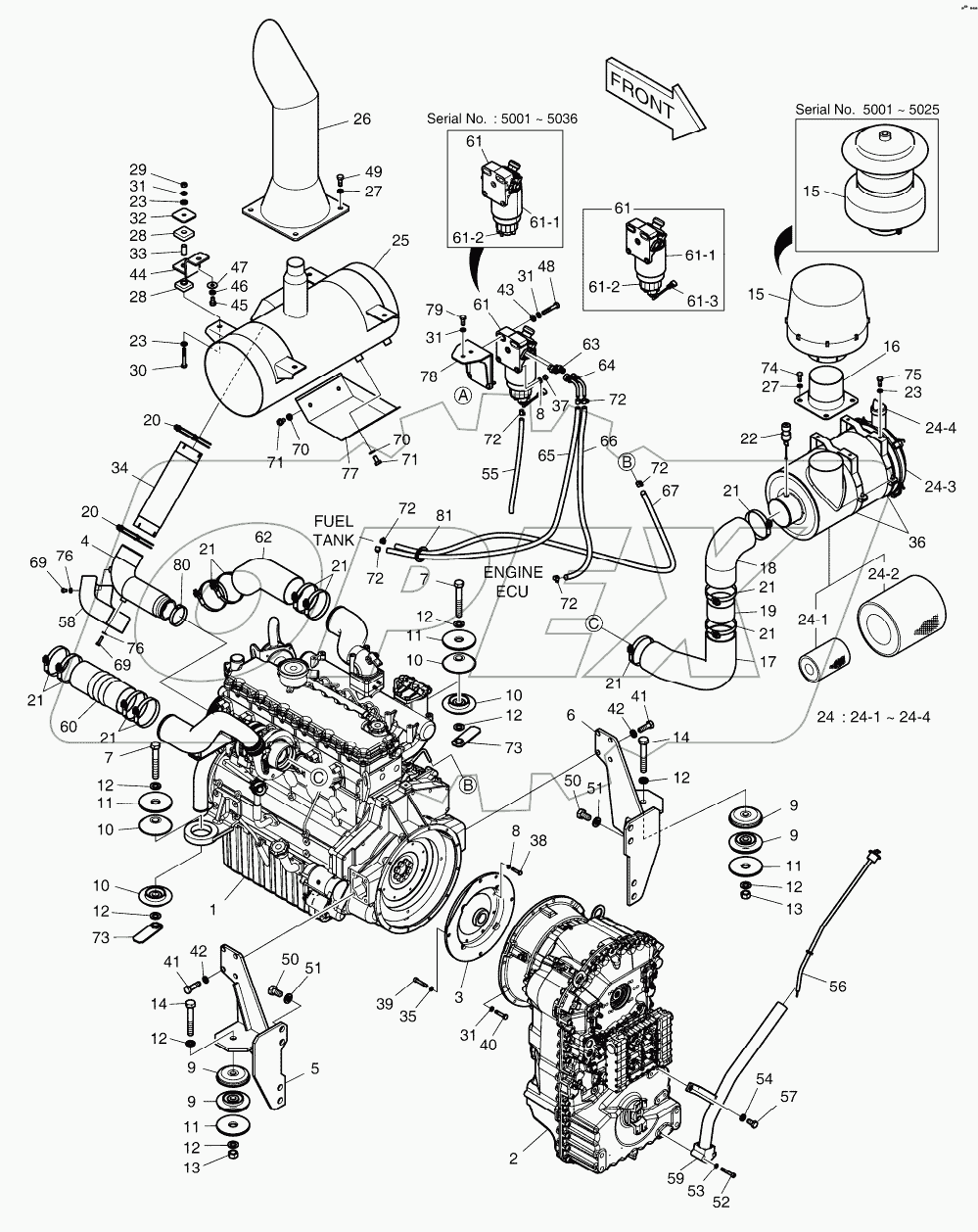  ENGINE MOUNTING