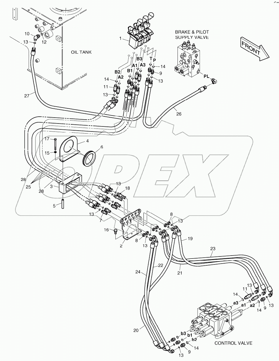  PILOT PIPING - 3 SPOOL