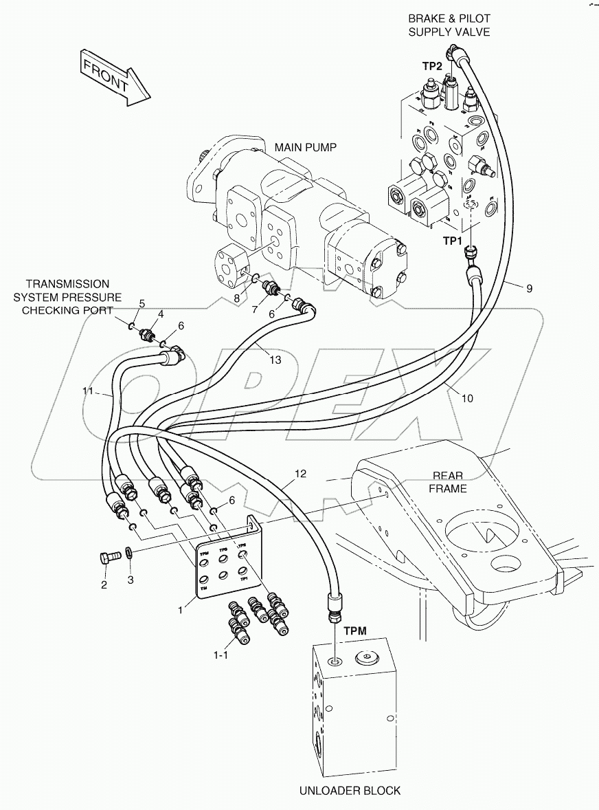  REMOTE PRESS CHECK PIPING