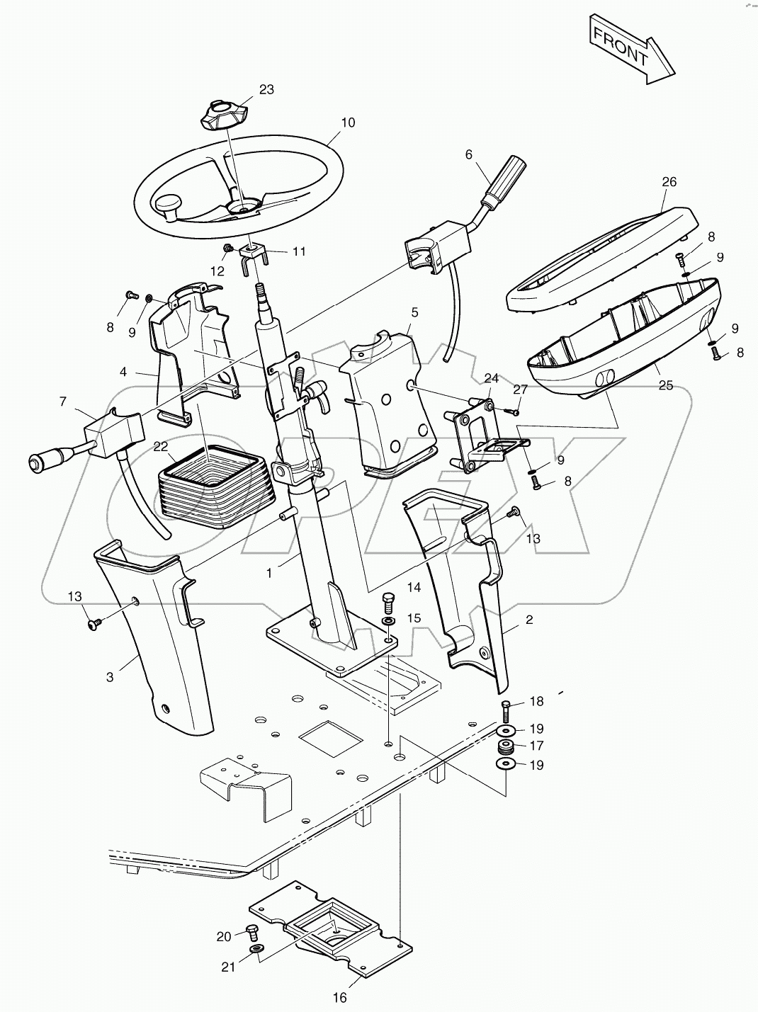  STEERING ASSY