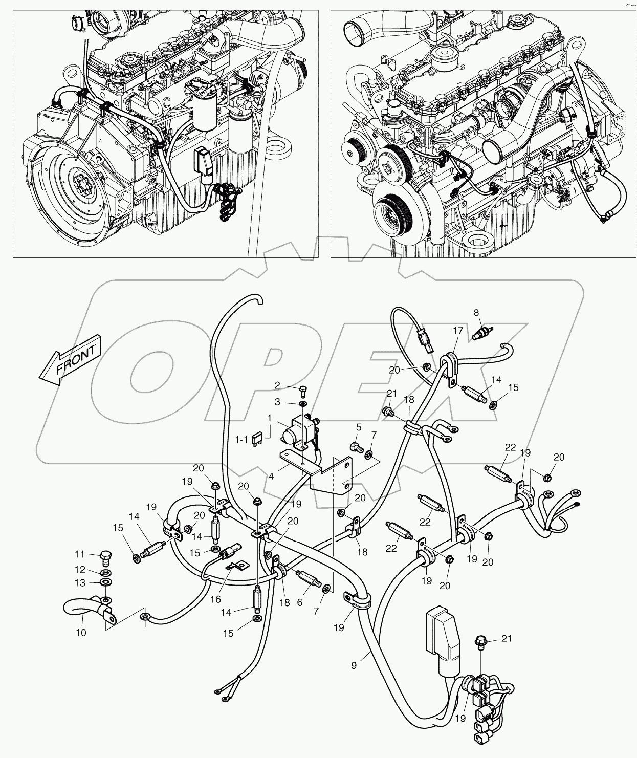  ELECTRIC PARTS - ENGINE